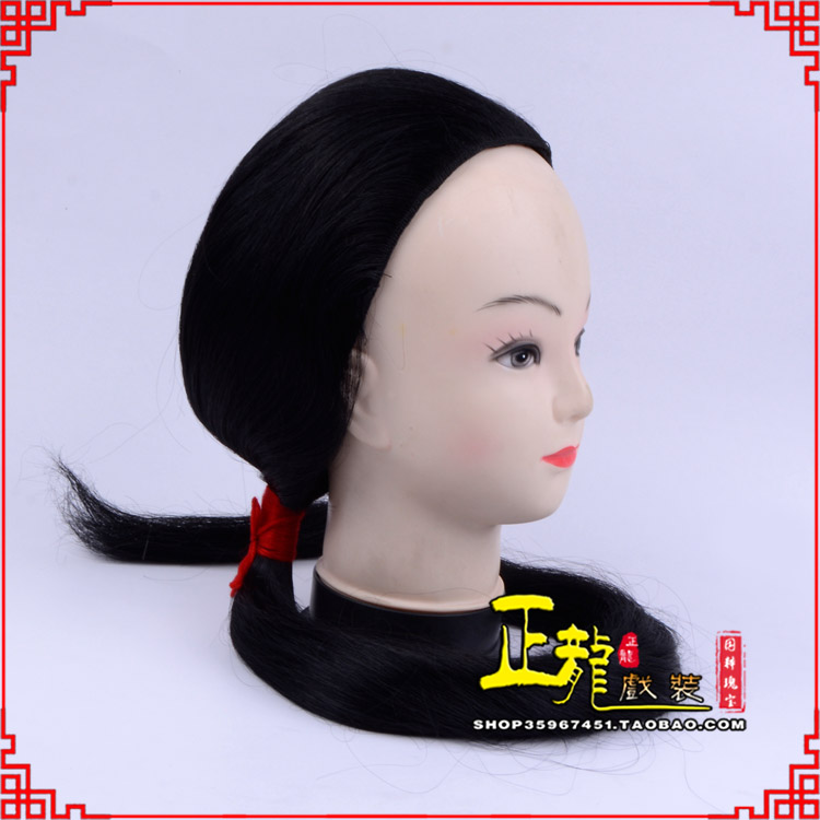 康古装影视演出头套花旦假发 真发古装发