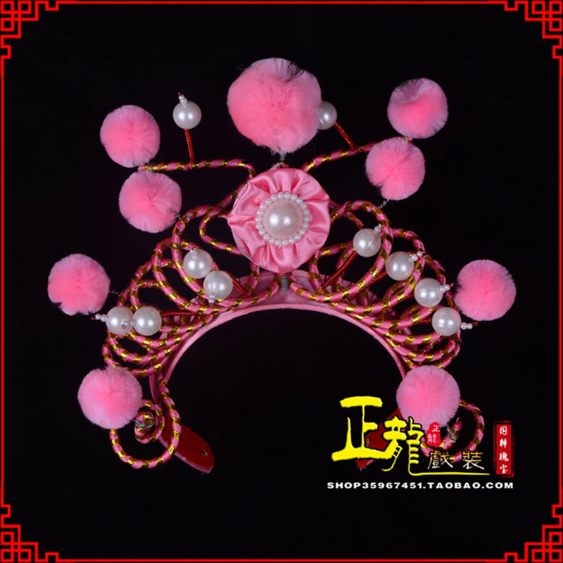 康穆桂英花木兰盔帽 女兵额子