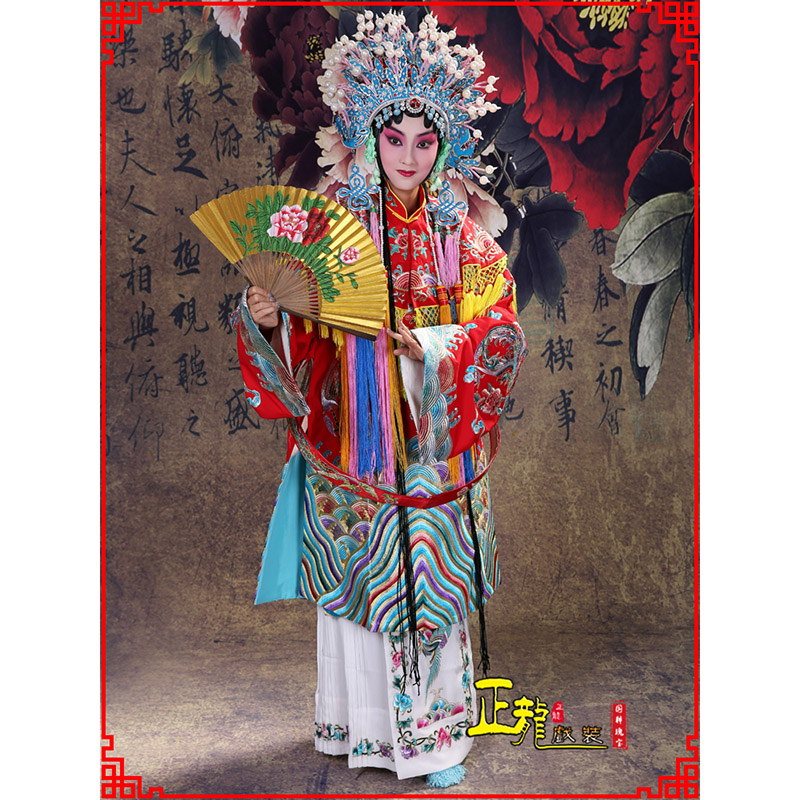 康凤袍杨贵妃贵妃醉酒 软绉团凤女蟒